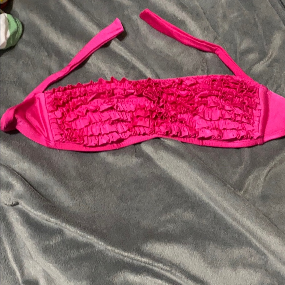 Strapless bikini top